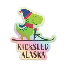 Load image into Gallery viewer, Kicksled Dino Sticker